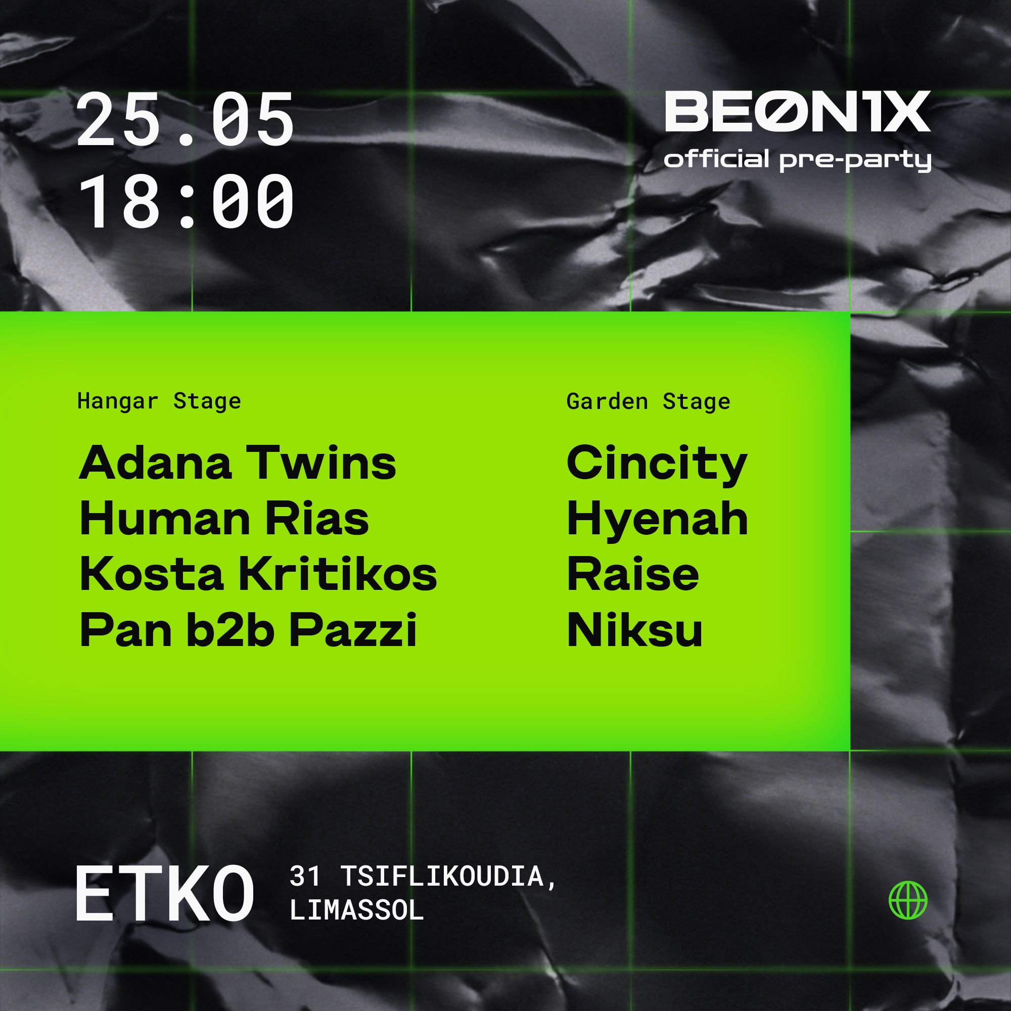 BEONIX Official Pre-Party